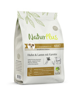 NaturPlus Adult Huhn & Lamm mit Karotte Hund Trockenfutter