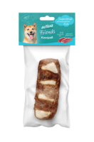 activa Friends Kauspaß Laugenstange mit aromatischer Ente Snack für Hunde