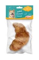 activa Friends Kauspaß Croissant mit feinem Hühnchen Snack für Hunde