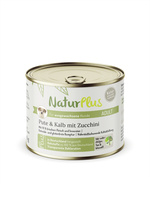 NaturPlus Adult Pute & Kalb mit Zucchini Hund Nassnahrung