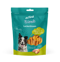 activa Friends Leckerbissen feines Hühnchen an Süßkartoffel Snack für Hunde