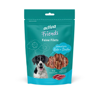 activa Friends Feine Filets aromatische Ente in Streifen Snack für Hunde