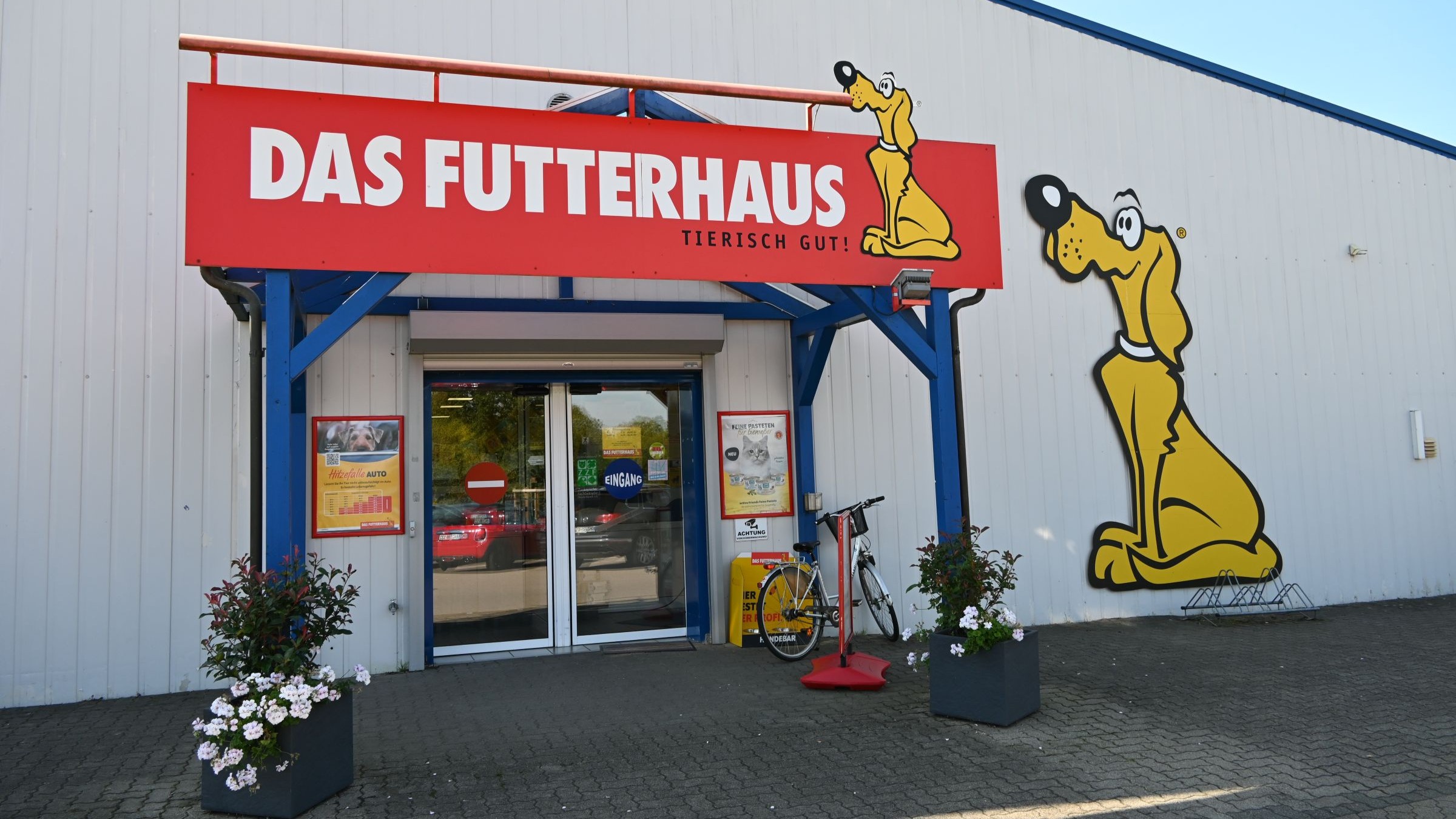 DAS FUTTERHAUS Lilienthal  Eingang