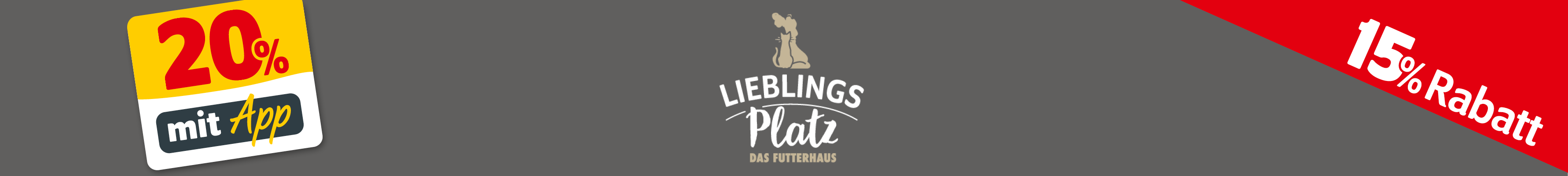 PLP_Lieblingsdeals_Markenteaser_desktop_Lieblingsplatz 15% und in der App sogar 20% Rabatt