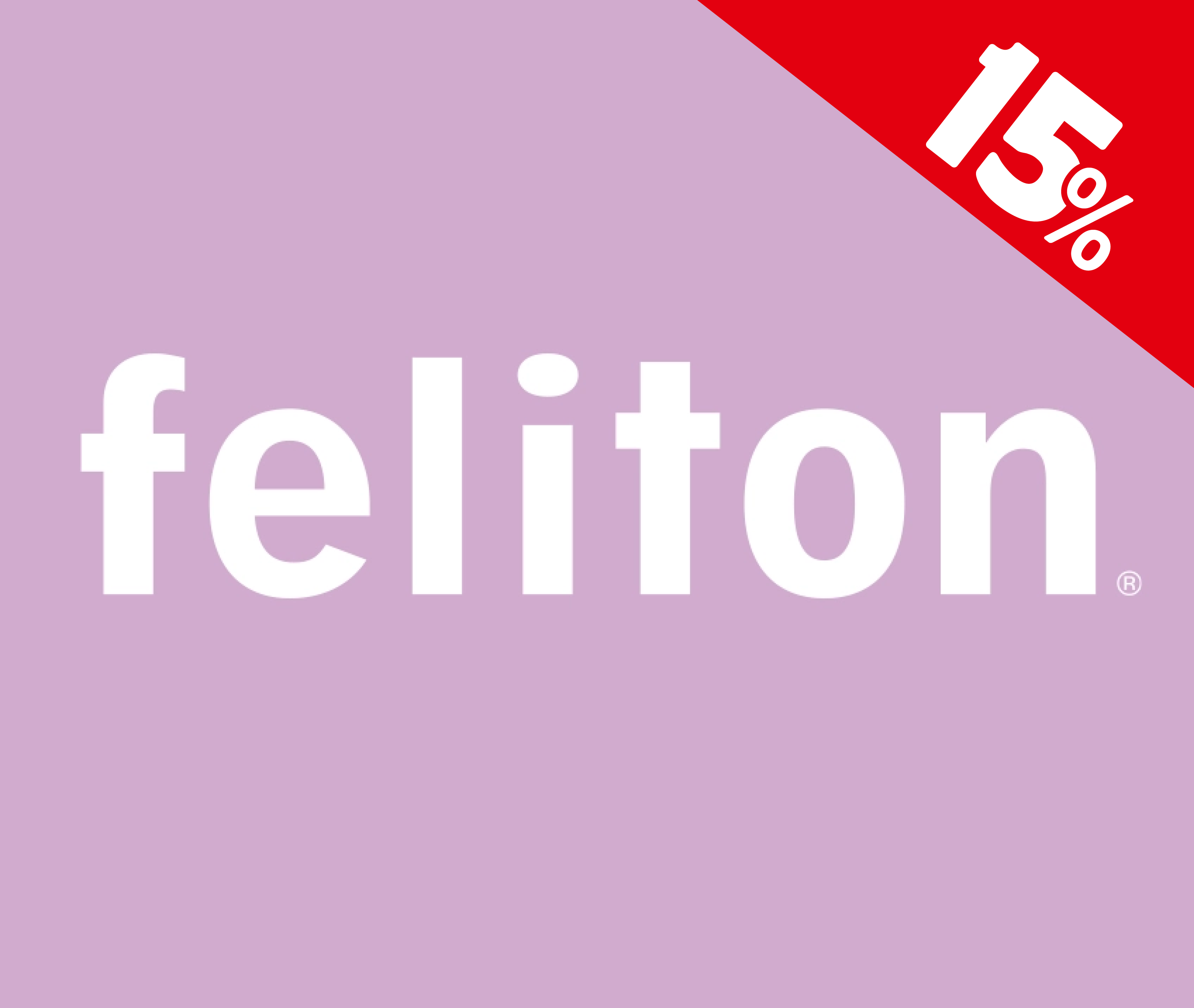 15% Rabatt auf feliton