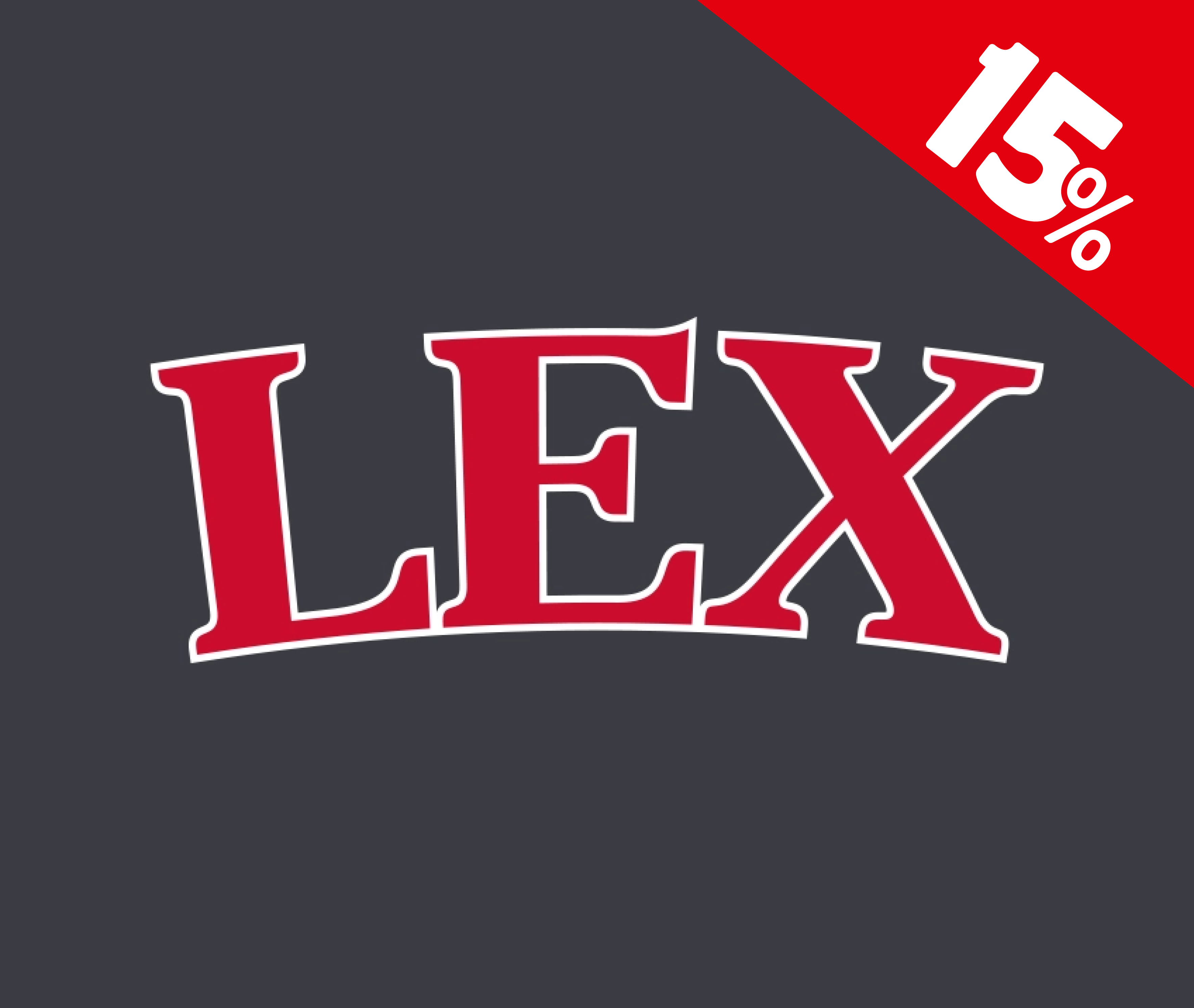 15% Rabatt auf LEX