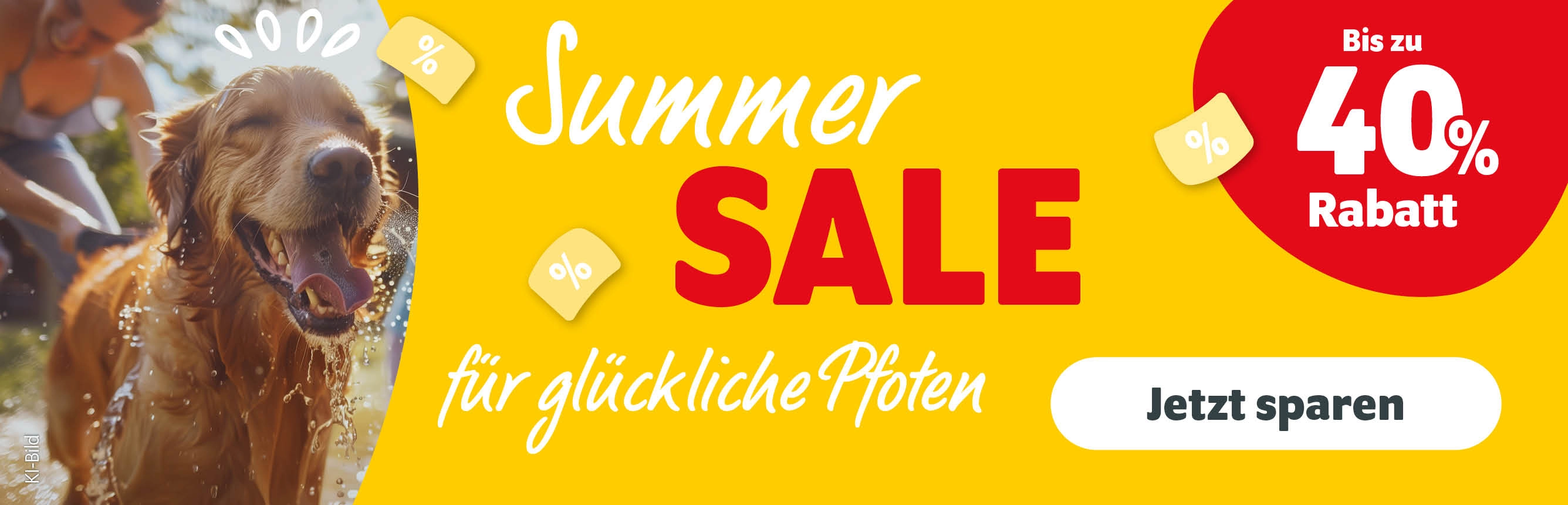 Summer Sale im Onlineshop mit bis zu 40% Rabatt