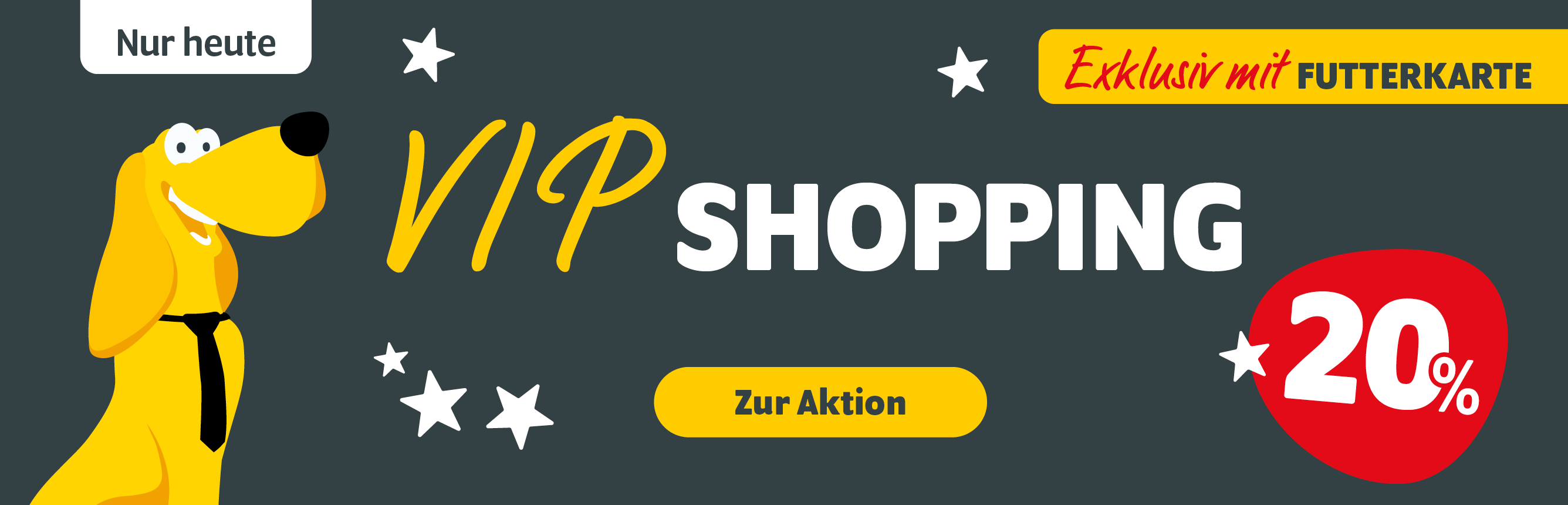 FUTTERKARTEN-Aktion: VIP-Shopping am 6.5.2026 mit 20% Rabatt