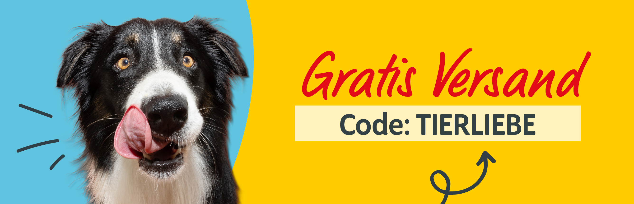 Gratis Versand mit dem Code TIERLIEBE