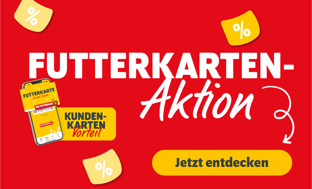 FUTTERKARTEN-Aktion: Jetzt sparen