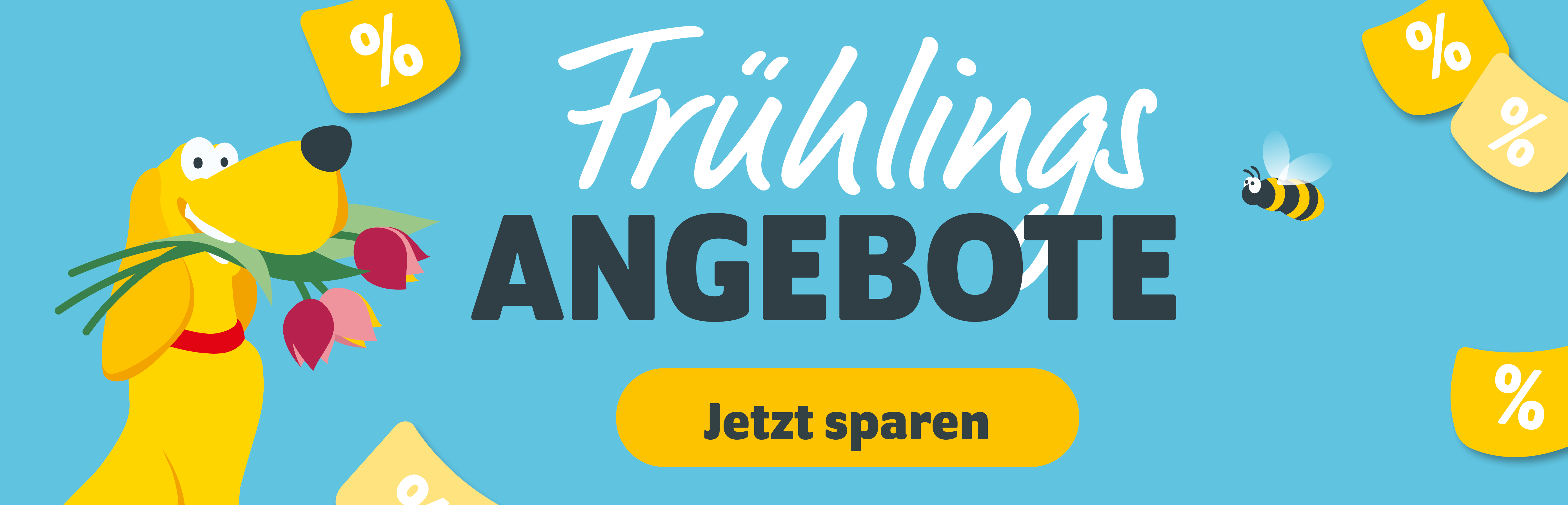 Frühlingsangebote bei DAS FUTTERHAUS - Jetzt sparen!