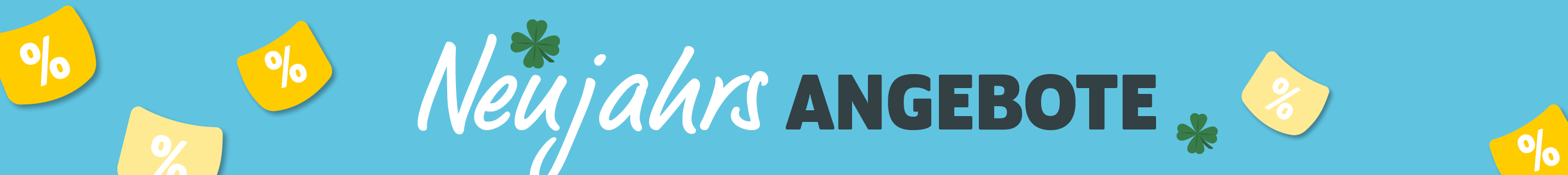 Neujahrsangebote - Jetzt sparen