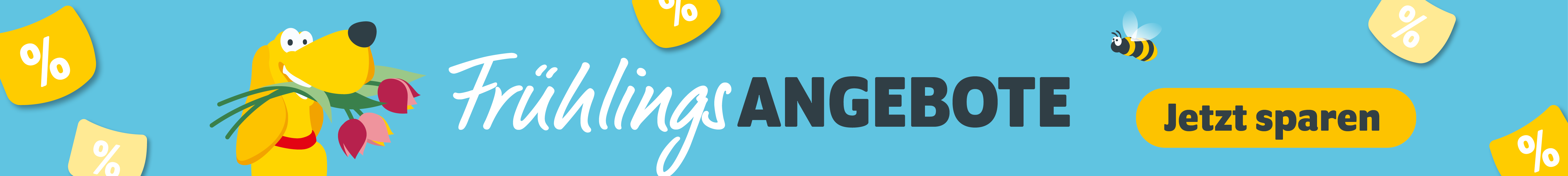 Frühlingsangebote bei DAS FUTTERHAUS - Jetzt sparen!