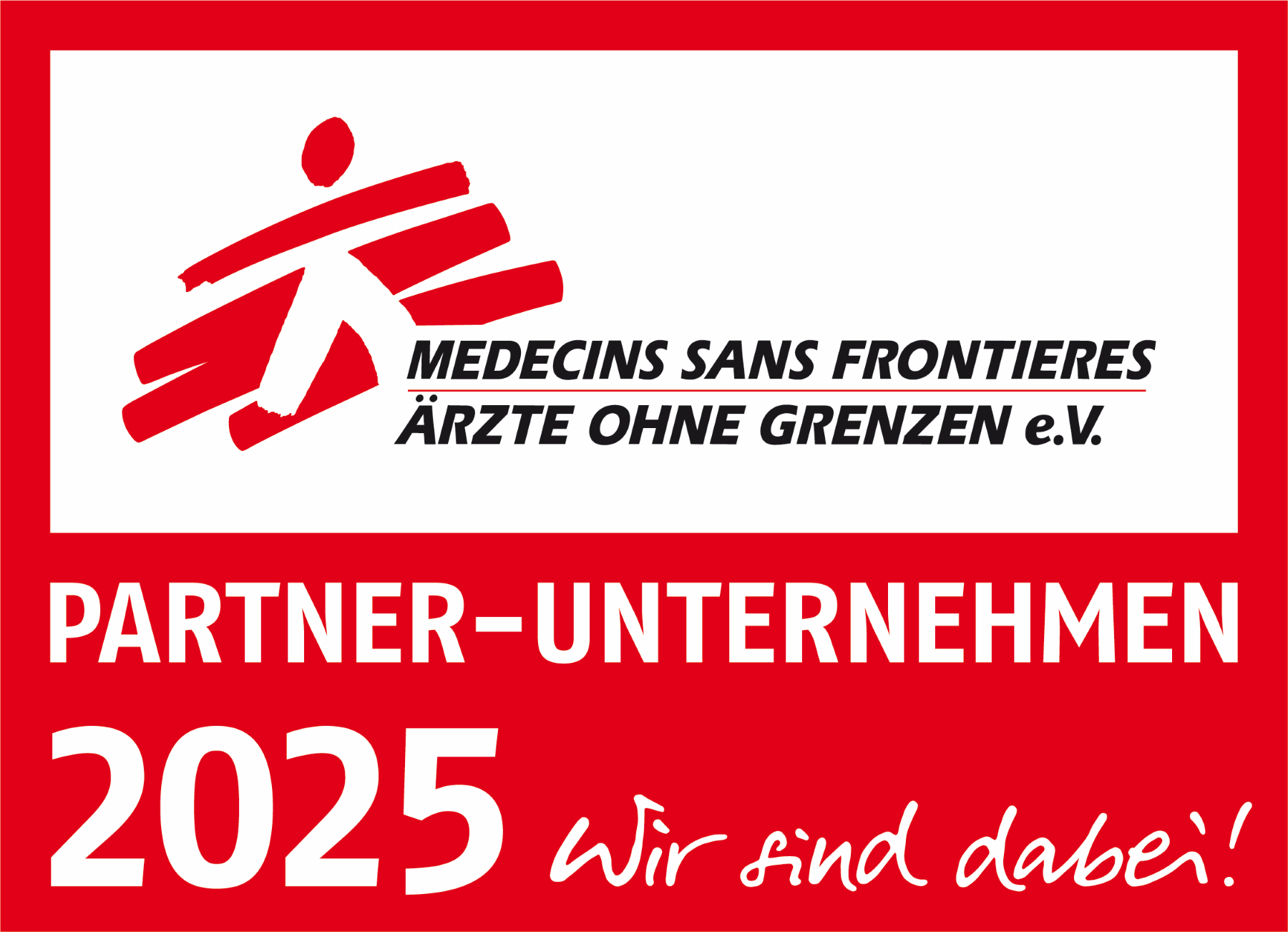 Logo von Ärzte ohne Grenzen - Partner-Unternehmen 2025