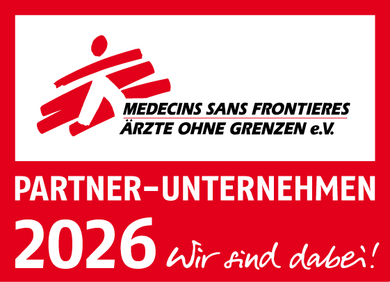 Logo von Ärzte ohne Grenzen - Partner-Unternehmen 2026