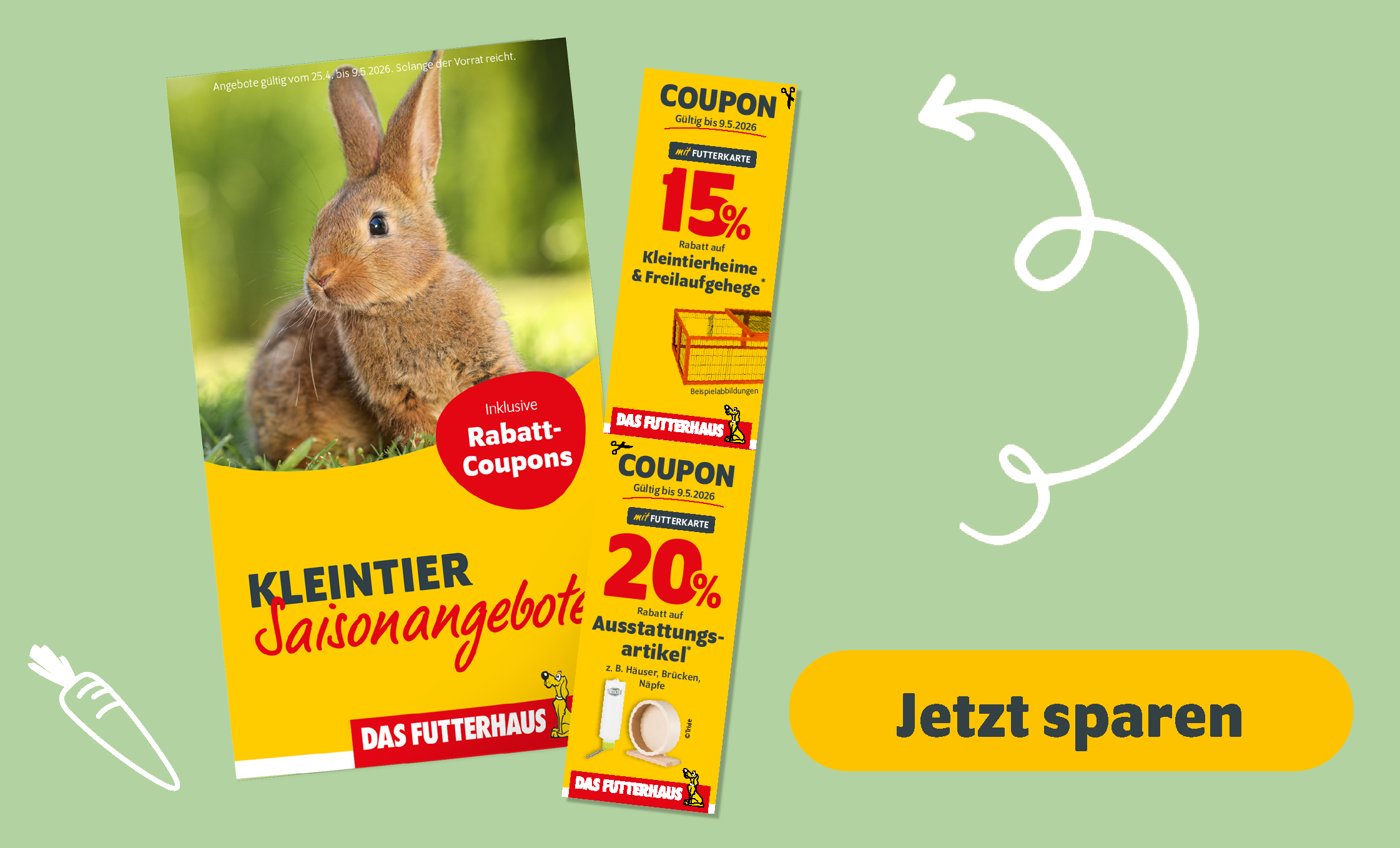 Kleintierangebote - Jetzt sparen