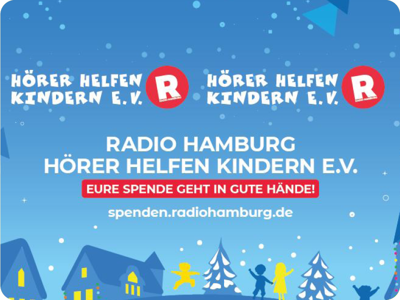 DAS FUTTERHAUS unterstützt Hörer helfen Kindern