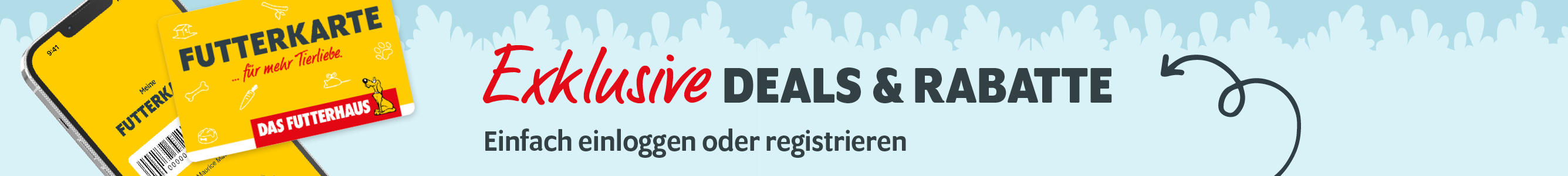 FUTTERKARTE: Exklusive Deals & Rabatte