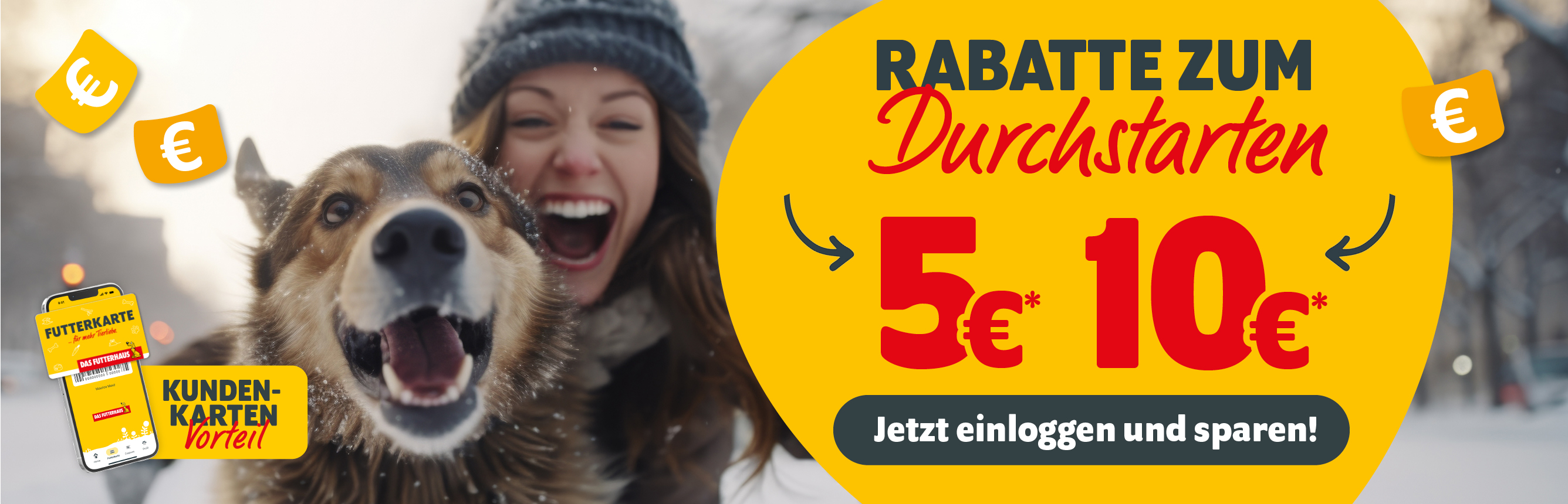Kundenkarten-Vorteil: Rabatte bis zu 10€ zum Durchstarten