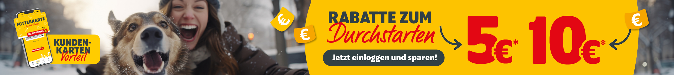 Kundenkarten-Vorteil: Rabatte bis zu 10€ zum Durchstarten