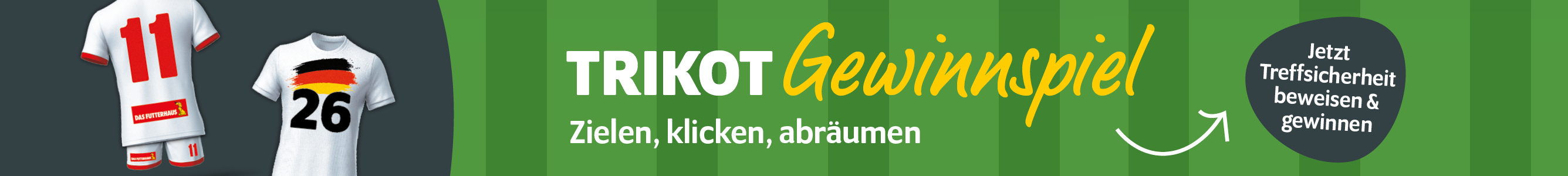 Trikot-Gewinnspiel 2026 - Jetzt Treffsicherheit beweisen & gewinnen