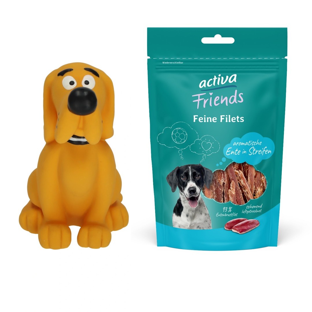 DAS FUTTERHAUS-Hund Latex