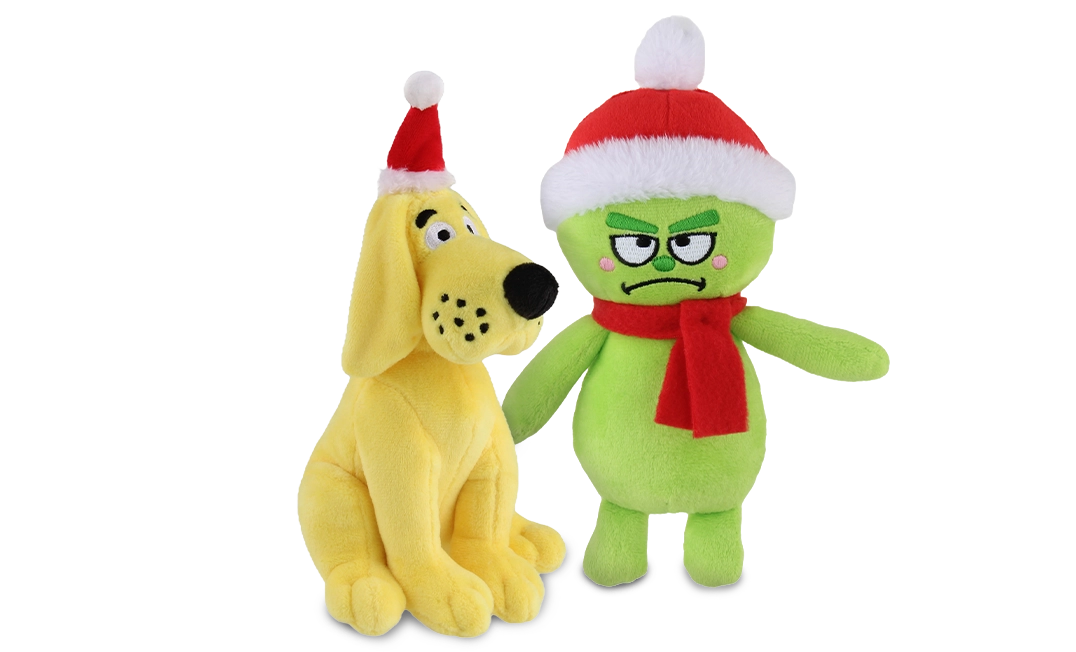 Neuheiten: DAS FUTTERHAUS Grumpy & Plüschhund im Weihnachtslook
