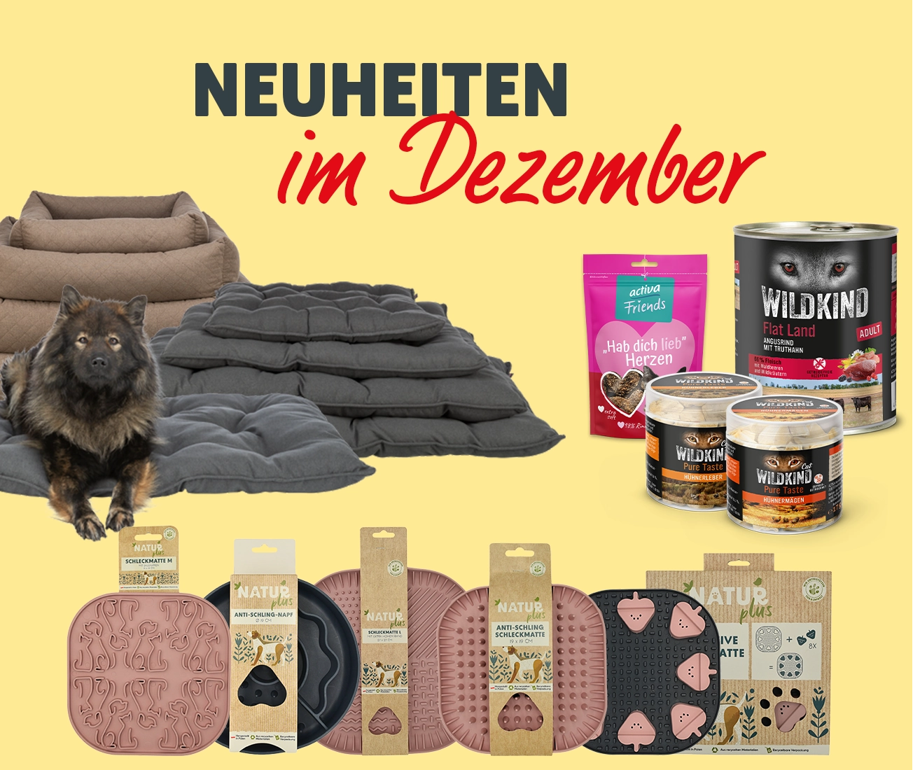 DAS FUTTERHAUS Neuheiten Dezember