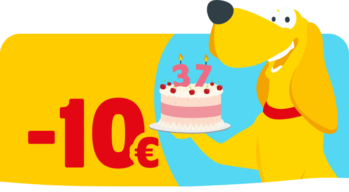 Wir feiern Geburtstag - feiern Sie mit: 10€ auf Ihren Einkauf.